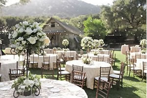 Shabby Chic & Rustic Wedding Receptions