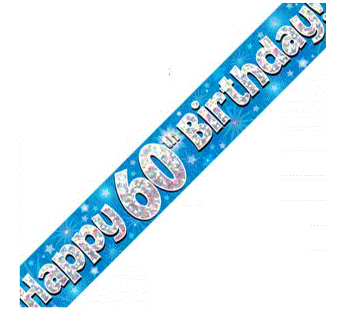 Banners: Banner - 60th Birthday